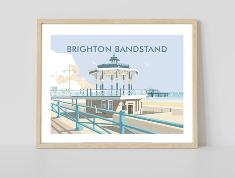 Brighton Bandstand By Artist Dave Thompson - Art Print