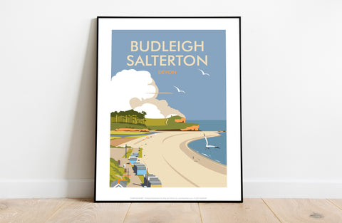 Budleigh Salterton, Devon By Artist Dave Thompson Art Print