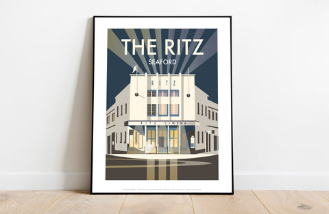 The Ritz, Seaford By Artist Dave Thompson - Art Print