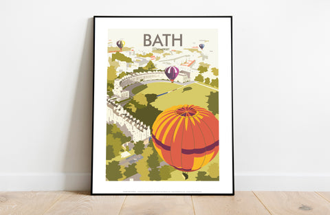 Bath, Somerset By Artist Dave Thompson - Premium Art Print