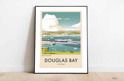 Douglas Bay, Isle Of Man By Artist Dave Thompson Art Print