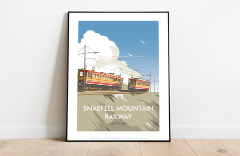 Snaefell Mountain Railway, Isle Of Man Art Print