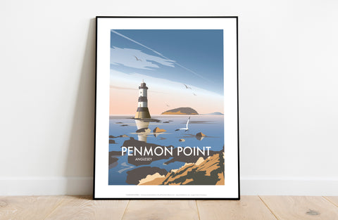 Penmon Point, Anglesey By Artist Dave Thompson - Art Print