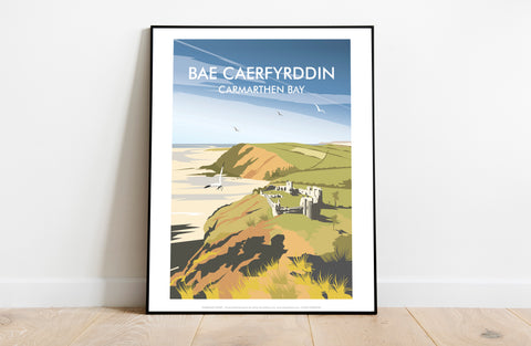 Bae Caerfyrddin, Carmarthen Bay By Dave Thompson Art Print