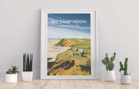 Bae Caerfyrddin, Carmarthen Bay By Dave Thompson Art Print