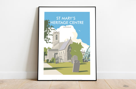 St Mary's Heritage Centre, By Artist Dave Thompson Art Print
