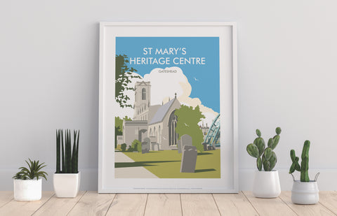 St Mary's Heritage Centre, By Artist Dave Thompson Art Print