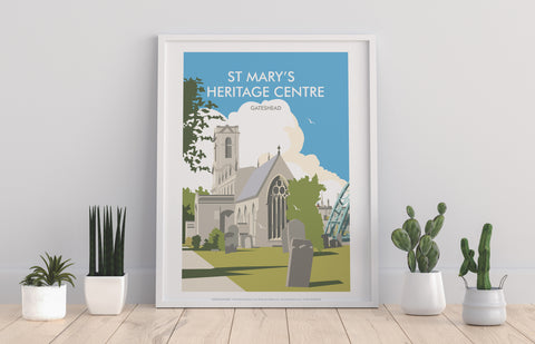 St Mary's Heritage Centre, By Artist Dave Thompson Art Print