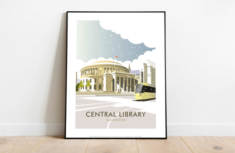 Central Library, Manchester By Dave Thompson Art Print