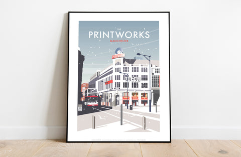 The Printworks, Manchester By Artist Dave Thompson Art Print