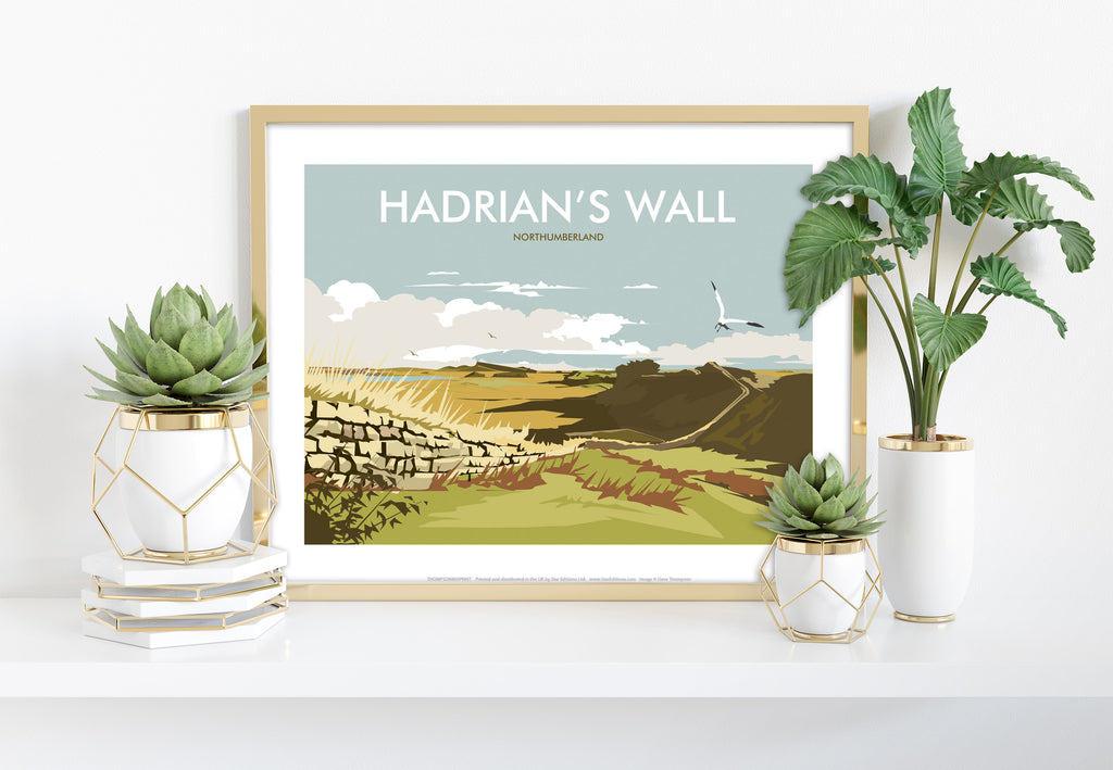 Hadrian's Wall, Northumberland - Dave Thompson Art Print