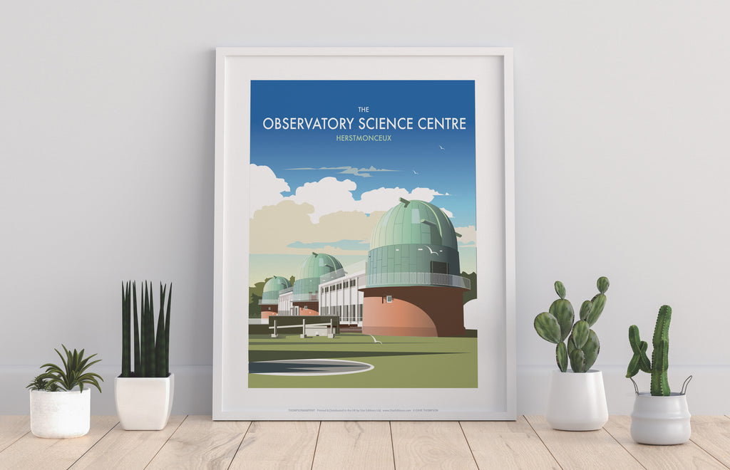 Observatory Science Centre By Artist Dave Thompson Art Print