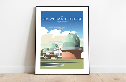 Observatory Science Centre By Artist Dave Thompson Art Print