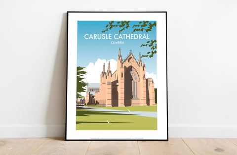 Carlisle Cathedral,Cumbria By Artist Dave Thompson Art Print