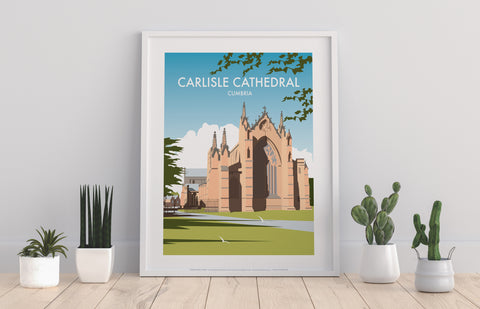 Carlisle Cathedral,Cumbria By Artist Dave Thompson Art Print