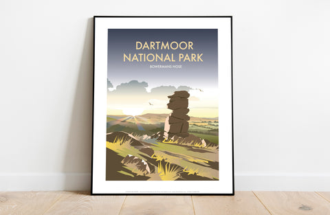Dartmoor National Park, By Artist Dave Thompson Art Print