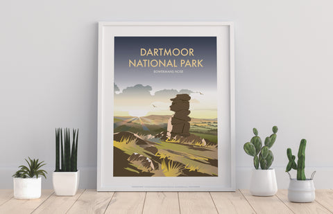 Dartmoor National Park, By Artist Dave Thompson Art Print