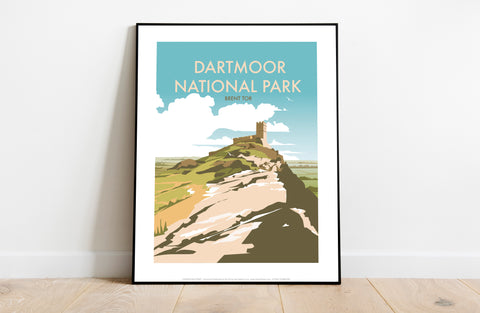 Dartmoor National Park By Artist Dave Thompson Art Print