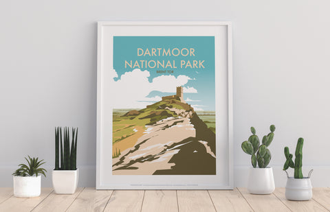 Dartmoor National Park By Artist Dave Thompson Art Print