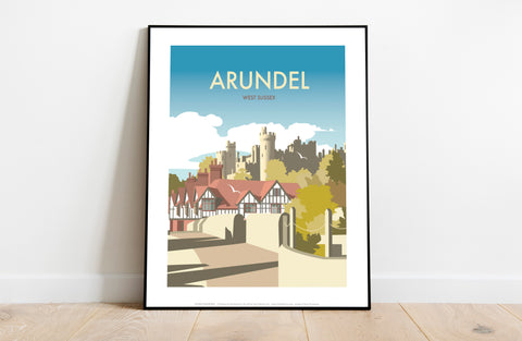 Arundel, West Sussex By Artist Dave Thompson - Art Print