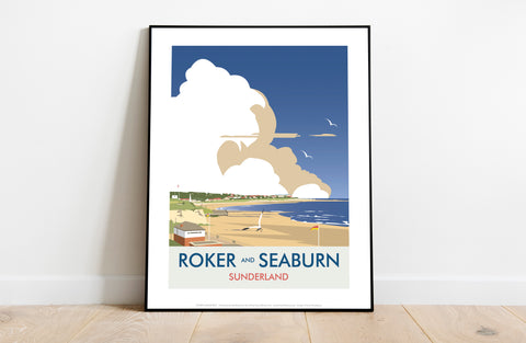 Roker And Seaburn, Sunderland By Dave Thompson Art Print