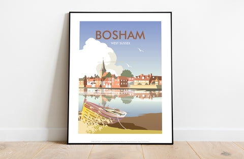 Bosham, West Sussex By Artist Dave Thompson - Art Print