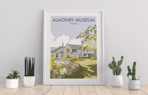 Almonry Museum, Evesham By Artist Dave Thompson Art Print