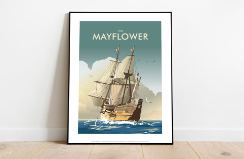 The Mayflower By Artist Dave Thompson - Premium Art Print