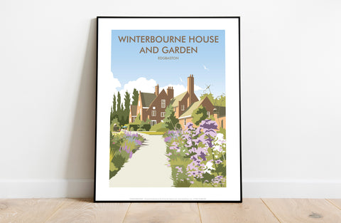 Winterbourne House And Garden, By Dave Thompson Art Print