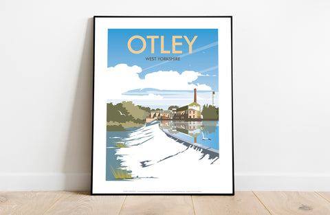 Otley, West Yorkshire By Artist Dave Thompson - Art Print