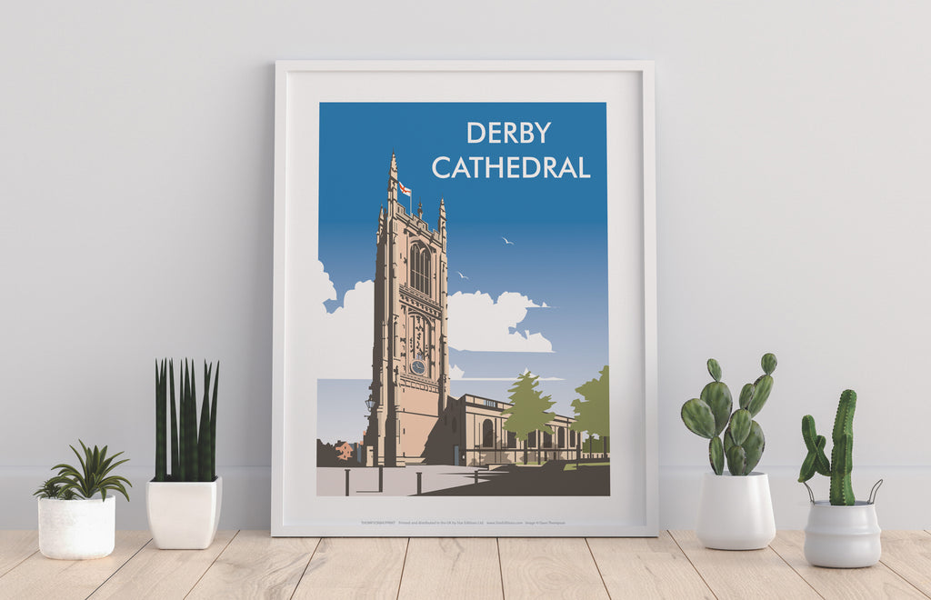 Cathedral Of All Saints, Derby By Dave Thompson Art Print