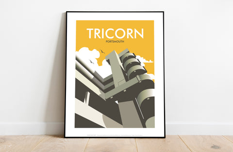 Tricorn, Portsmouth By Artist Dave Thompson - Art Print