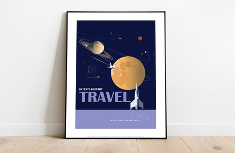 Interplanetary By Artist Dave Thompson - Premium Art Print