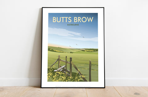 Butts Brow, Eastbourne By Artist Dave Thompson - Art Print