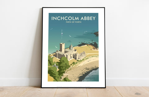 Inchcolm Abbey, Firth Of Forth By Dave Thompson Art Print