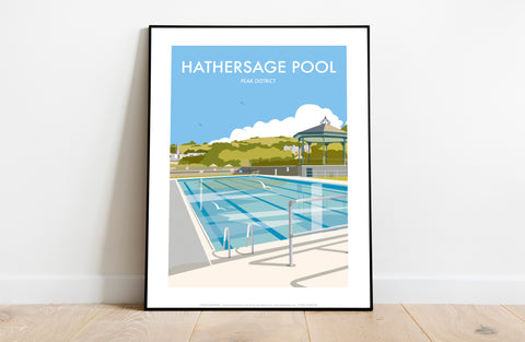 Hathersage Pool, Peak District By Dave Thompson Art Print