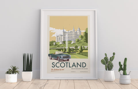 Scotland By Road 4 By Artist Dave Thompson - Art Print