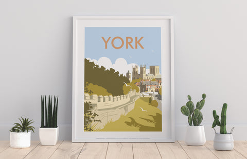 York By Artist Dave Thompson - 11X14inch Premium Art Print