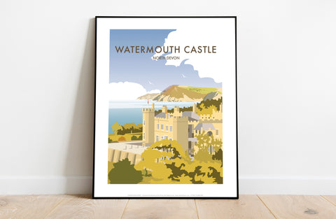 Watermouth Castle, North Devon By Dave Thompson Art Print