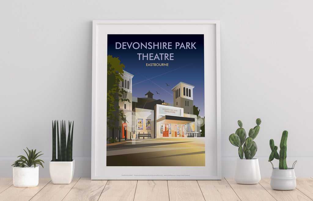 Devonshire Park Theatre, Eastbourne -Dave Thompson Art Print