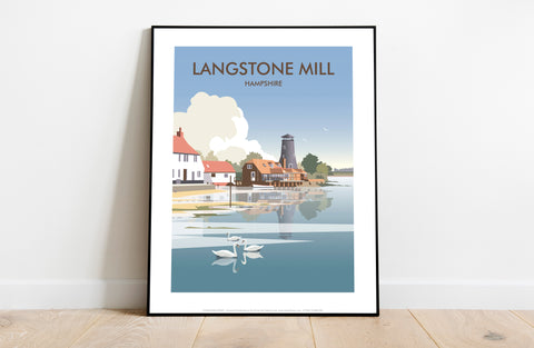 Langstonemill By Artist Dave Thompson - Premium Art Print