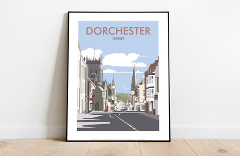 Dorchester, Dorset By Artist Dave Thompson - Art Print