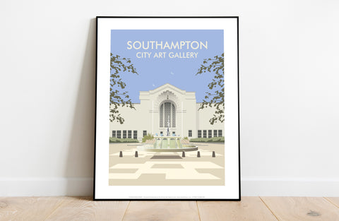 Southampton, City Art Gallery By Dave Thompson Art Print