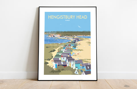 Hengistbury Head, Dorset By Artist Dave Thompson Art Print