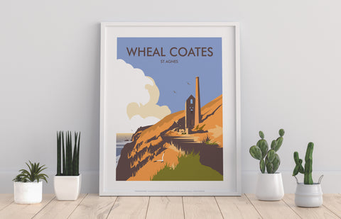 Wheal Coates, St Agnes By Artist Dave Thompson - Art Print
