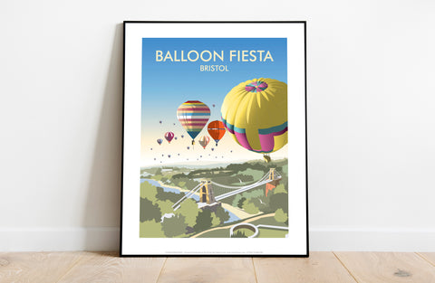 Ballloon Fiesta, Bristol By Artist Dave Thompson Art Print