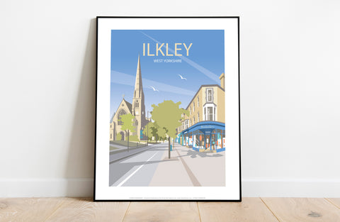 Ilkley, West Yorkshire By Artist Dave Thompson - Art Print