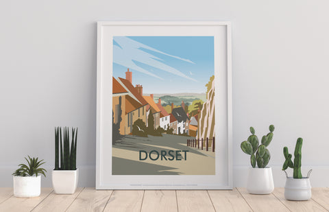 Dorset By Artist Dave Thompson - 11X14inch Premium Art Print