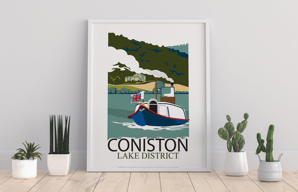 Coniston, Lake District - 11X14inch Premium Art Print