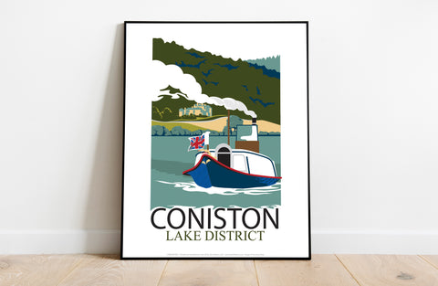 Coniston, Lake District - 11X14inch Premium Art Print